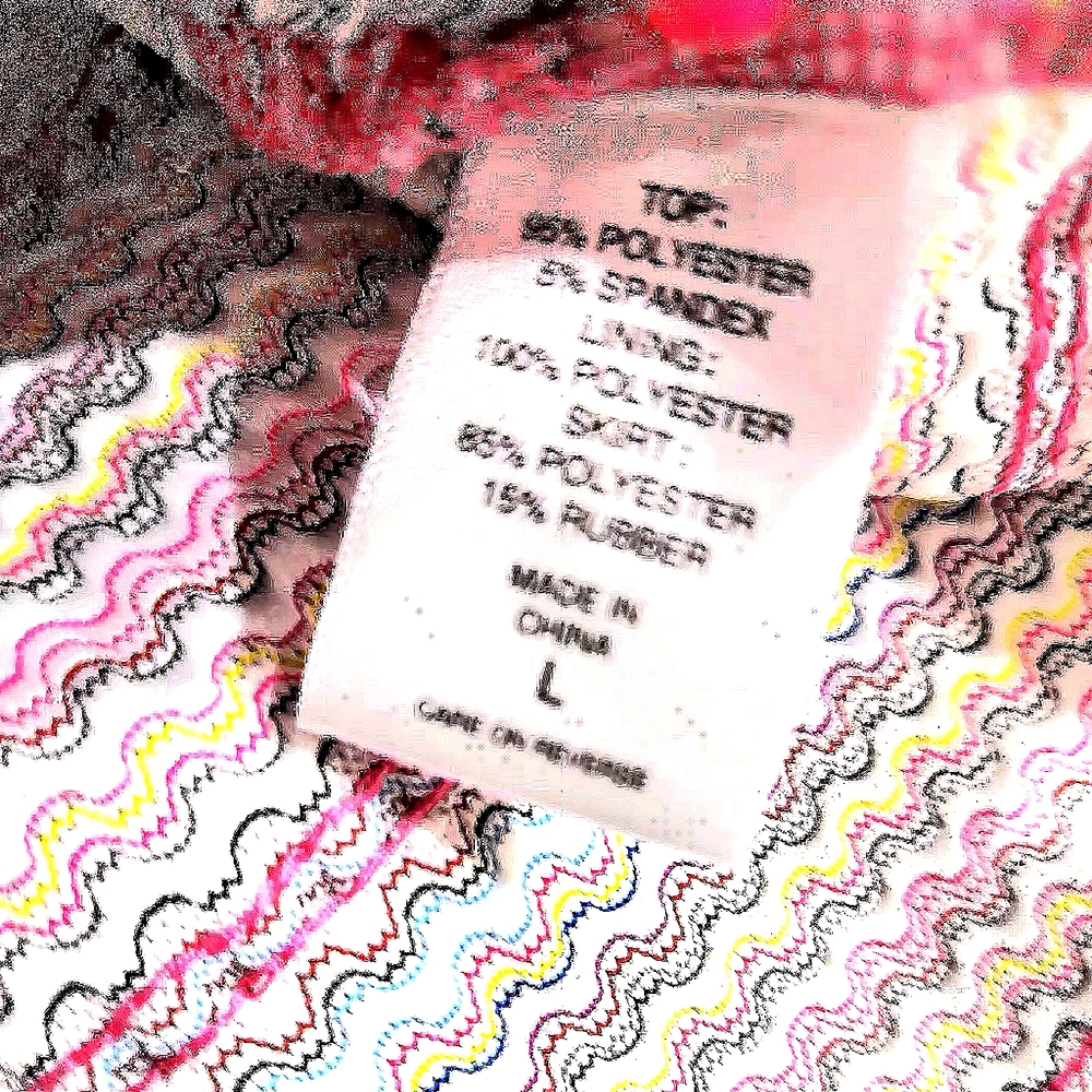 NWT NY&Company Havana Pink Striped Bandage Cocktail Dress Size Large - Picture 11 of 14